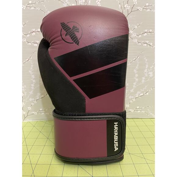 Hayabusa S4 Wine Boxing Glove 14oz RIGHT HAND ONLY Size Medium- Replacement - Picture 1 of 8